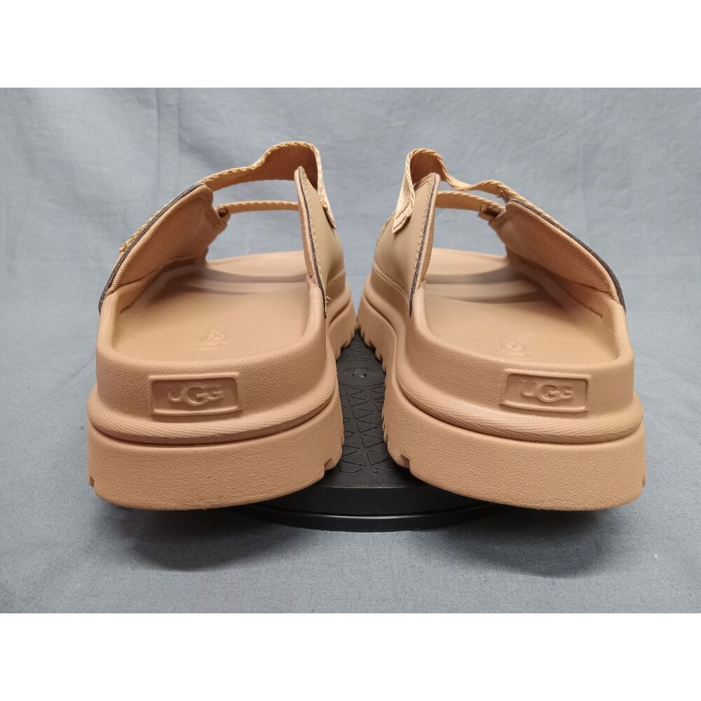 UGG Girls K Goldenglow Slide Slip-on Dark Brown Sand Size 6 NEW IN BOX! - Picture 6 of 13